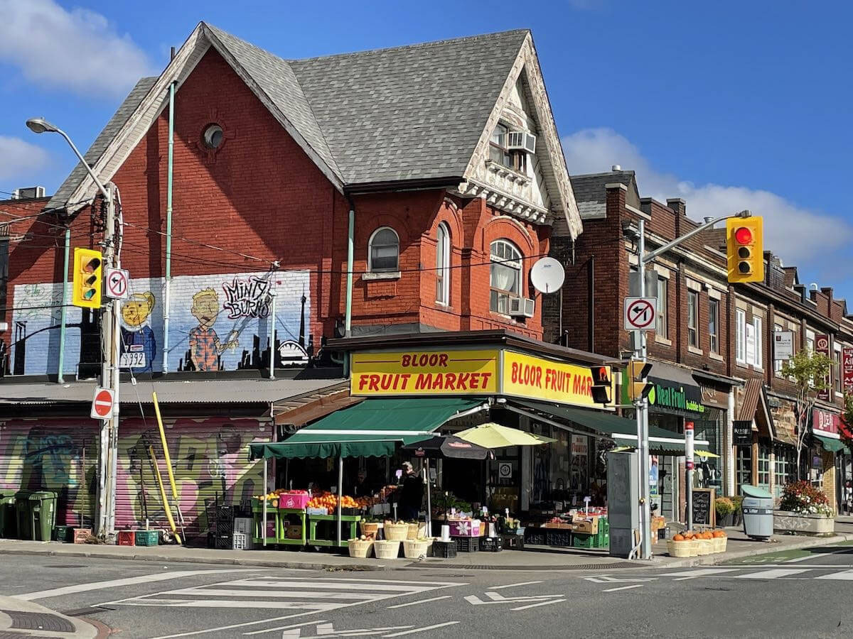 Beautiful Annex neighborhood in Toronto