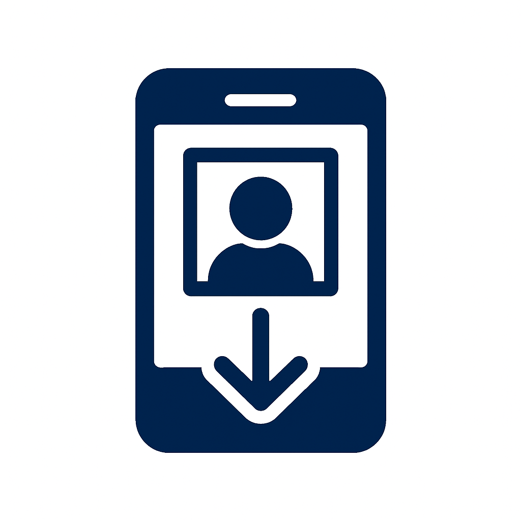 Digital Passport Photos Icon