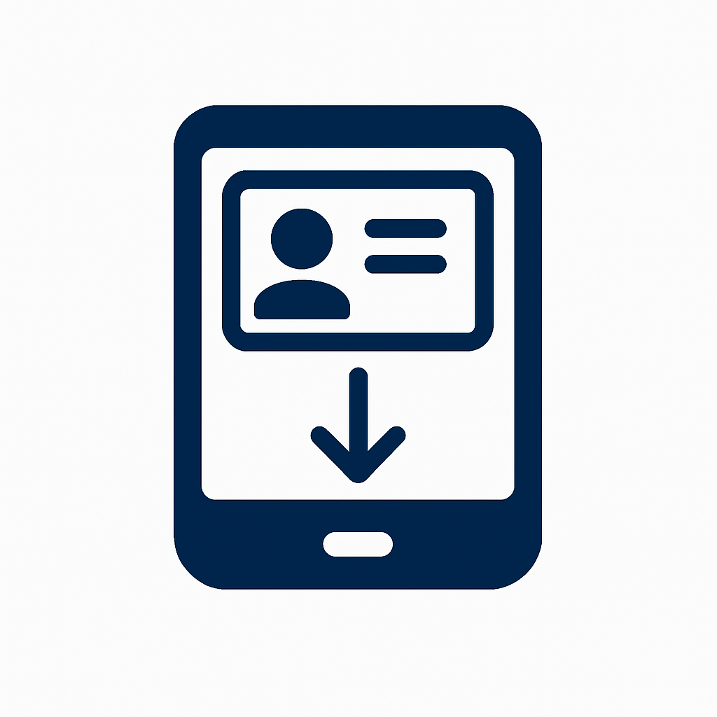 Digital ID Photos Icon
