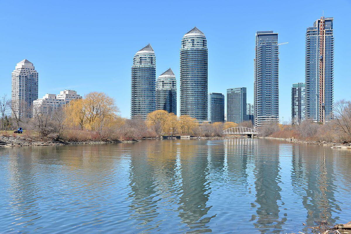 Beautiful Etobicoke neighborhood in Toronto