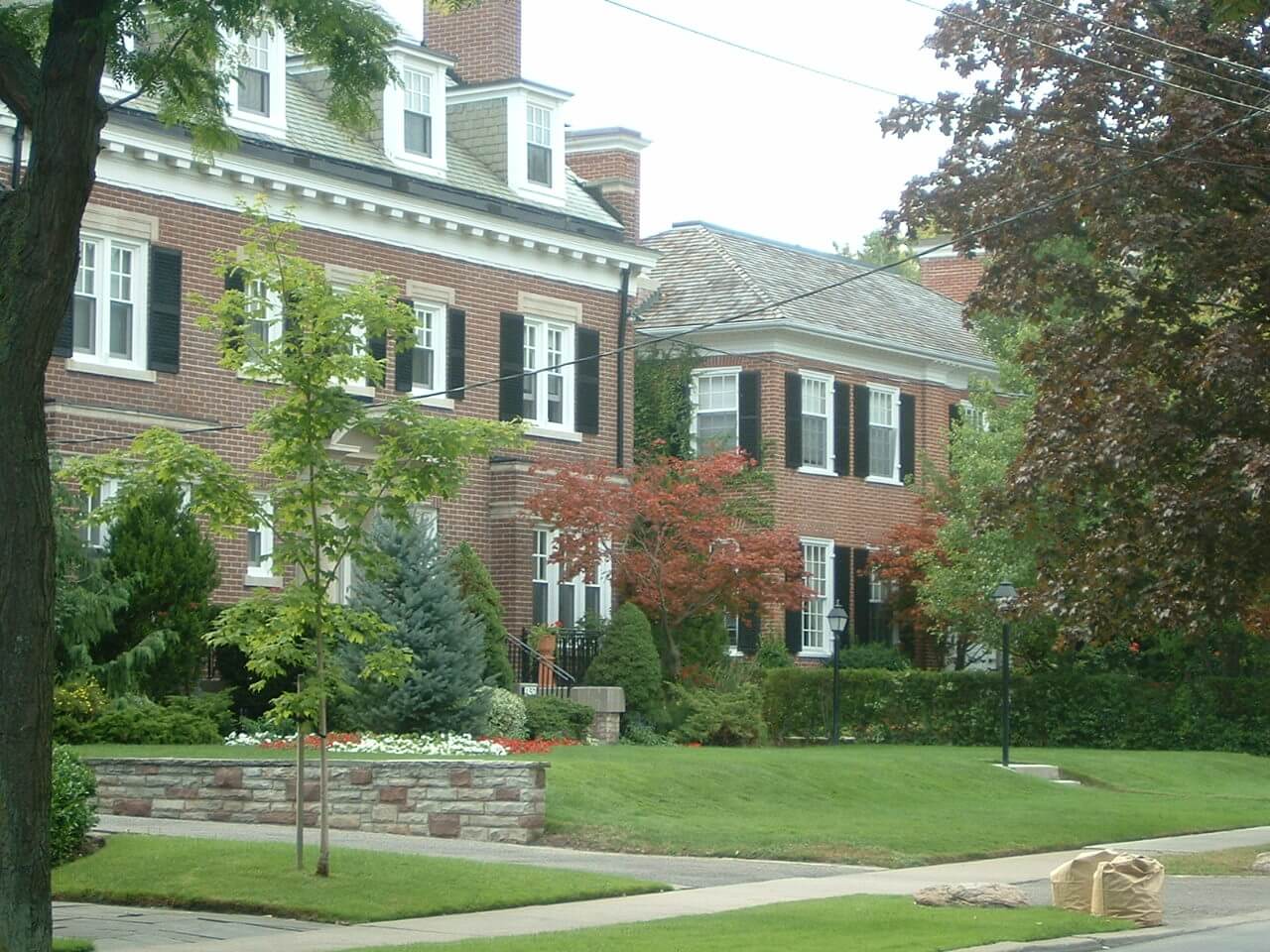 Beautiful Forest Hill neighborhood in Toronto