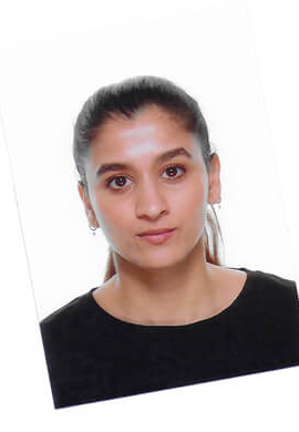 Real passport photo sample from our studio