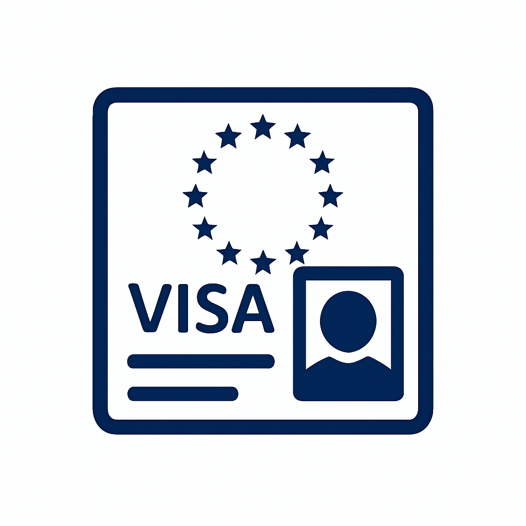 Visa Photos for Schengen Countries Icon