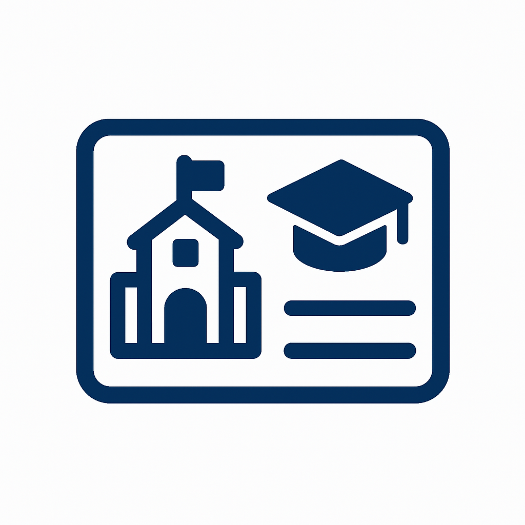 School ID Photo Icon