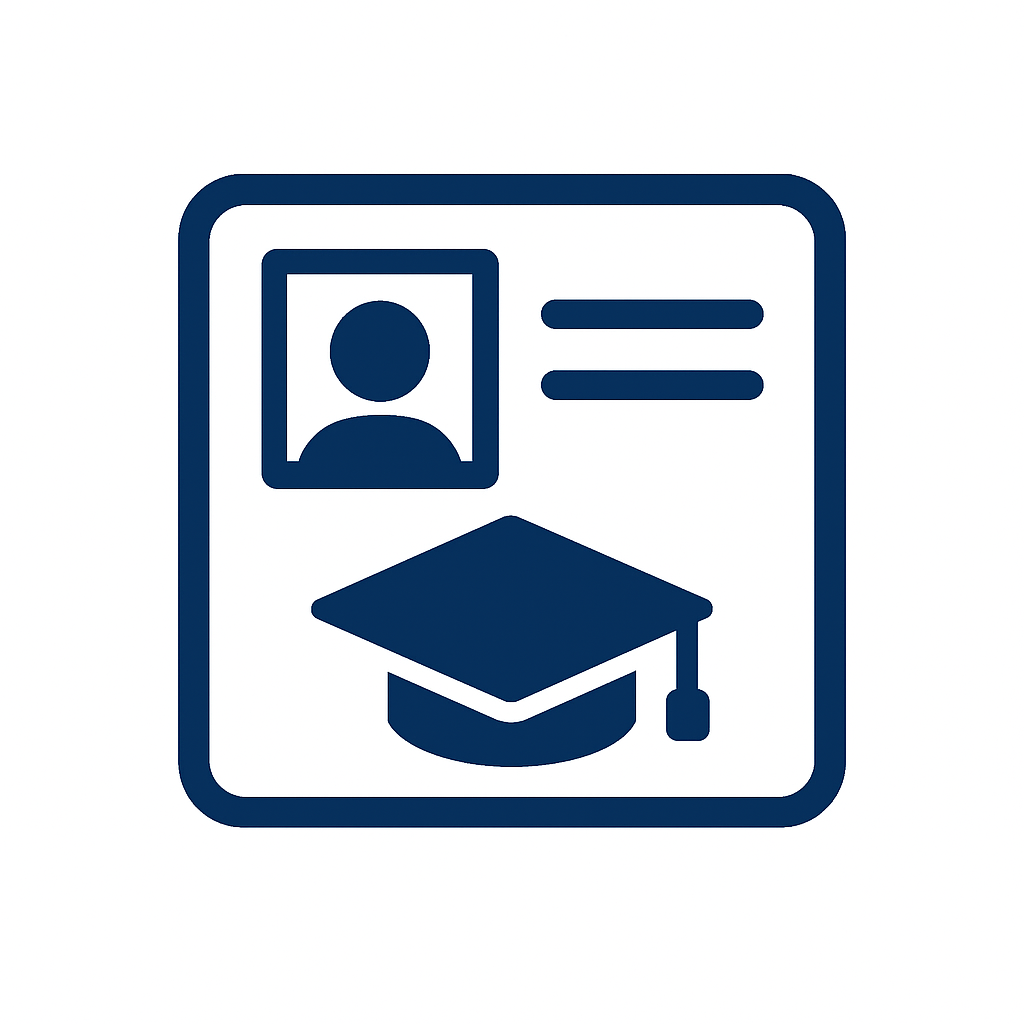 Student Visa Photos Icon