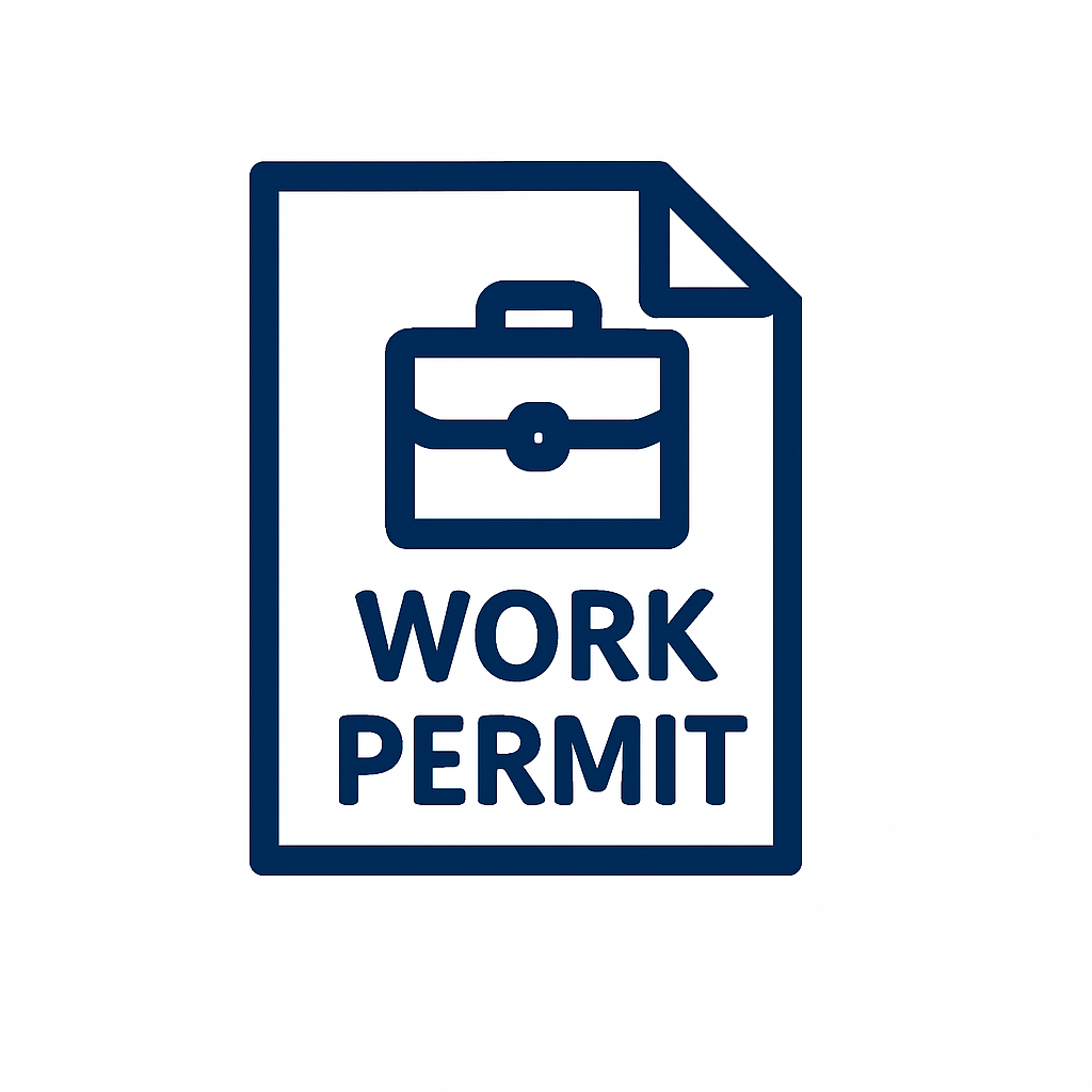 Work Permit Photo Icon